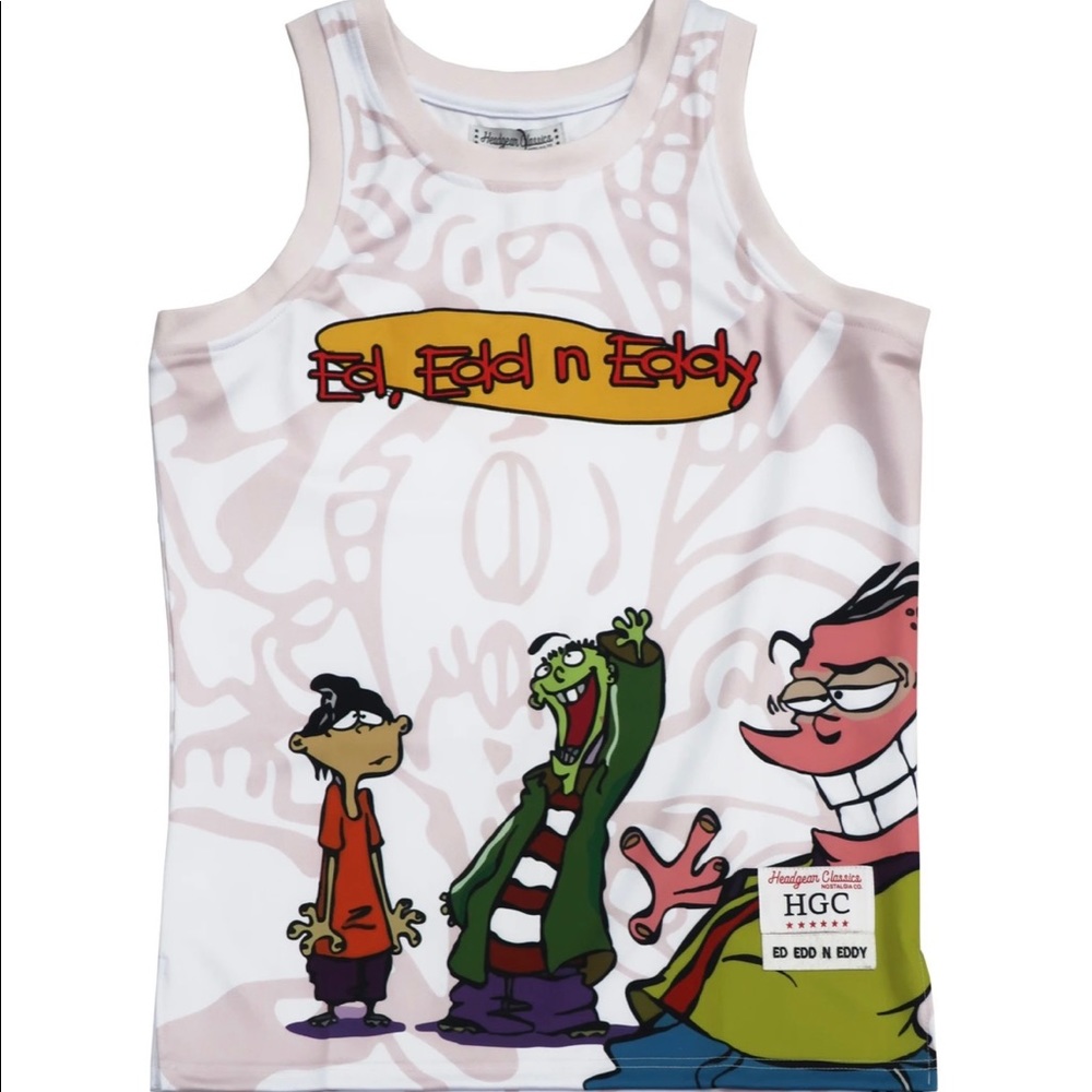 Ed, Edd, n Eddy headgear classics basketball Jersey